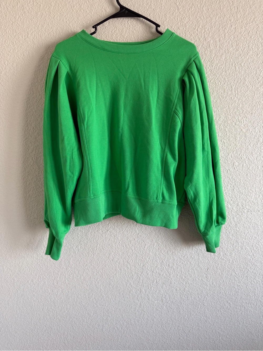 a new day Bright Green Crewneck Sweatshirt